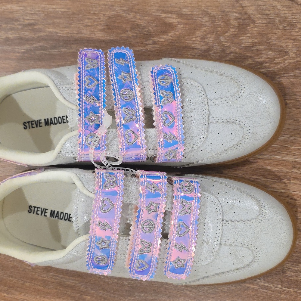 Madden neon strap sneakers